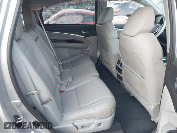 2016 Acura MDX with VIN 5FRYD4H28GB035495, listed as a IAAI auction lot 41406544 with 113,250 mi miles. Bid and sale history available at carsss.com. Image 8.