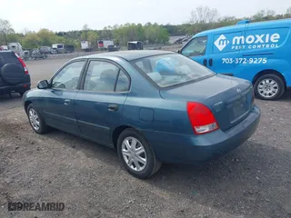 2003 Hyundai Elantra GLS with VIN KMHDN45D93U613247, listed as a IAAI auction lot 42095197 with 139,748 mi miles. Bid and sale history available at carsss.com. Image 3.