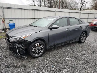 2024 Kia Forte LXS with VIN 3KPF24AD3RE727473, listed as a Copart auction lot 47946865 with 80,190 mi miles and Salvage Title. Bid and sale history available at carsss.com. Image 1.