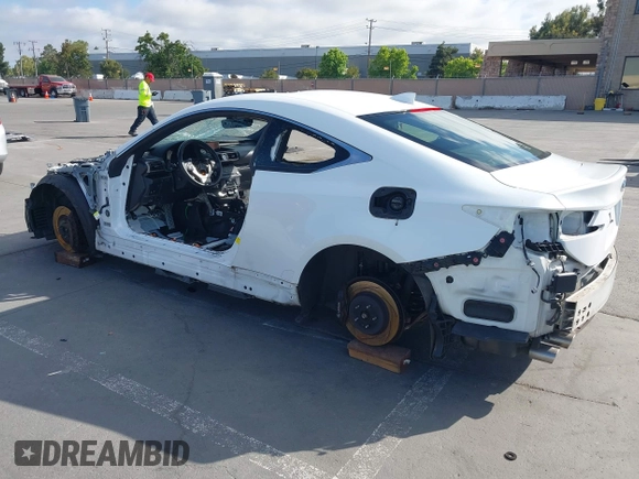 2015 Lexus RC F with VIN JTHHP5BC3F5004492, listed as a IAAI auction lot 42380194 with Not provided miles and . Bid and sale history available at DreamBid. Image 3.