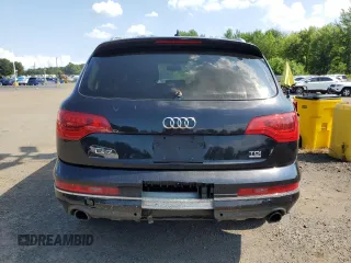 2013 Audi Q7 Premium Plus with VIN WA1LMAFE0DD015875, listed as a Copart auction lot 64954215 with 154,735 mi miles and Clean title. Bid and sale history available at DreamBid. Image 6.