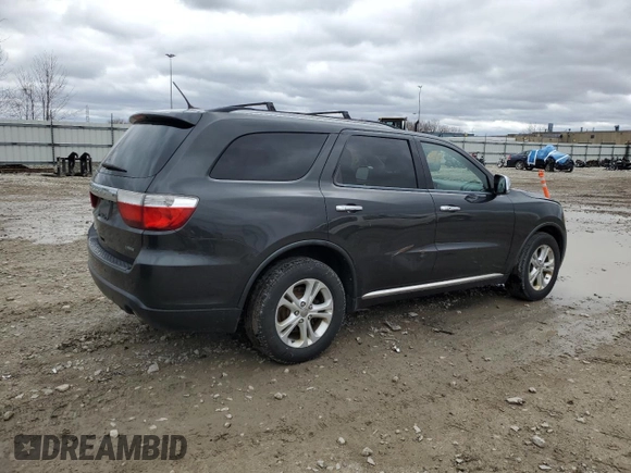 2011 Dodge Durango Crew with VIN 1D4RE4GG4BC695882, listed as a Copart auction lot 53982615 with 247,986 mi miles and Non Repairable. Bid and sale history available at carsss.com. Image 3.