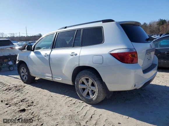 2010 Toyota Highlander SE with VIN 5TDJK3EH9AS016193, listed as a Copart auction lot 46851545 with 0 mi miles and Clean Title. Bid and sale history available at carsss.com. Image 2.