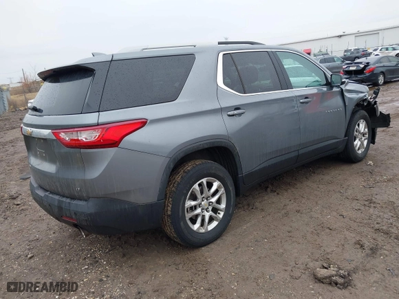 2018 Chevrolet Traverse LT Cloth with VIN 1GNERGKW9JJ108853, listed as a IAAI auction lot 41709938 with 162,873 mi miles. Bid and sale history available at carsss.com. Image 4.