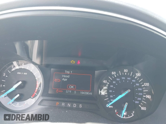 2015 Ford Fusion SE with VIN 3FA6P0H92FR283878, listed as a IAAI auction lot 42158896 with 194,396 mi miles. Bid and sale history available at carsss.com. Image 7.