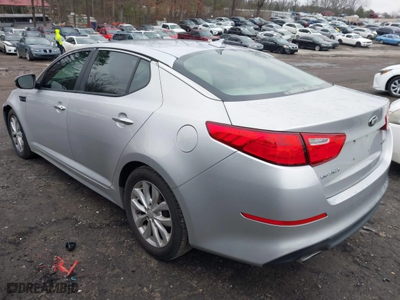 2014 Kia Optima EX with VIN 5XXGN4A7XEG304462, listed as a IAAI auction lot 41577127 with 198,894 mi miles. Bid and sale history available at carsss.com. Image 3.