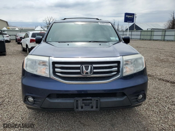 2013 Honda Pilot EX-L with VIN 5FNYF4H77DB055191, listed as a Copart auction lot 49885265 with 123,179 mi miles and Salvage Title. Bid and sale history available at carsss.com. Image 5.