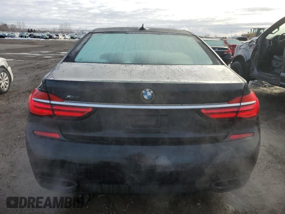 2016 BMW 7 Series 750i xDrive with VIN WBA7B0C56GG527023, listed as a Copart auction lot 46312405 with 66,018 mi miles and Clean title. Bid and sale history available at DreamBid. Image 6.