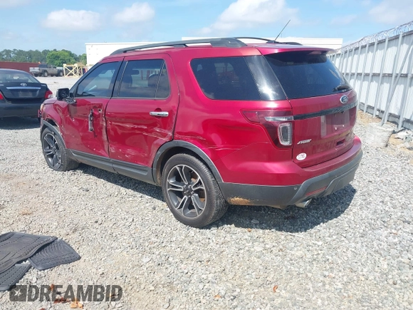 2013 Ford Explorer Sport with VIN 1FM5K8GT7DGB29621, listed as a IAAI auction lot 42308463 with 179,835 mi miles and . Bid and sale history available at DreamBid. Image 3.