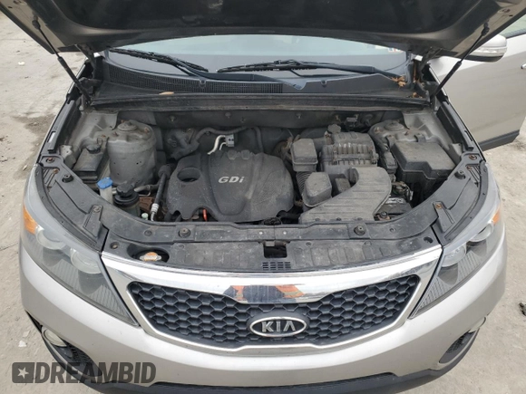 2012 Kia Sorento LX with VIN 5XYKTCA65CG287757, listed as a Copart auction lot 51490665 with 246,434 mi miles and Clean Title. Bid and sale history available at carsss.com. Image 12.