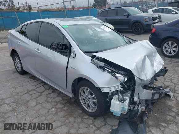 2018 Toyota Prius Two with VIN JTDKARFU0J3056217, listed as a IAAI auction lot 42185122 with 52,344 mi miles and . Bid and sale history available at DreamBid. Image 1.
