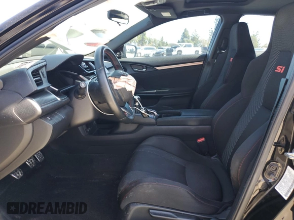 2017 Honda Civic Sedan Si with VIN 2HGFC1E54HH706618, listed as a Copart auction lot 49728275 with 104,159 mi miles and Salvage Title. Bid and sale history available at carsss.com. Image 7.