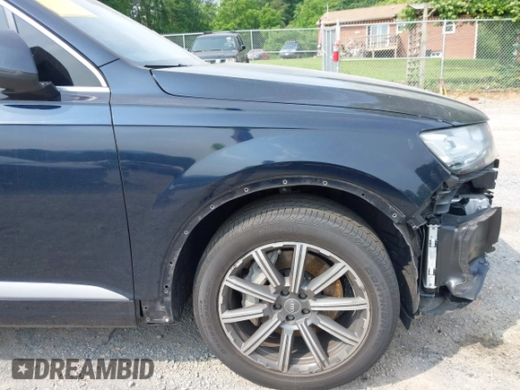 2017 Audi Q7 Premium Plus z VIN WA1LAAF78HD024548, wystawiony jako IAAI lot #42403316 z przebiegiem 105 592 mil mil oraz . Historia ofert i sprzedaży dostępna na DreamBid. Obrazek 21.