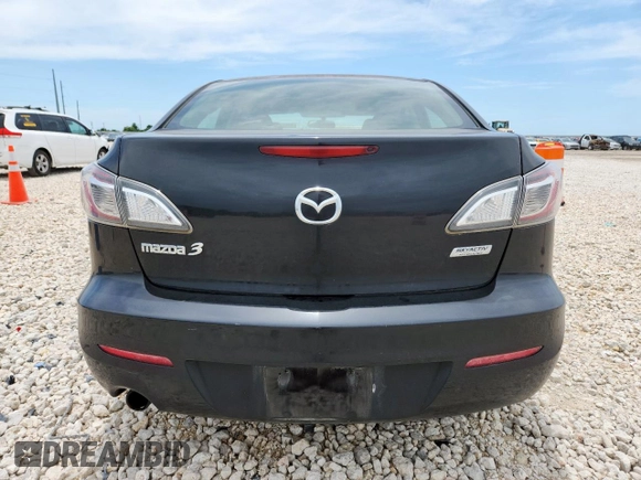 2013 Mazda 3 i Touring with VIN JM1BL1V79D1801389, listed as a Copart auction lot 60032105 with 123,384 mi miles and Salvage title. Bid and sale history available at DreamBid. Image 6.