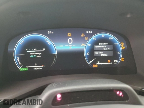 2025 Toyota Camry LE with VIN 4T1DAACK8SU540849, listed as a Copart auction lot 49209655 with 11,244 mi miles and Salvage Title. Bid and sale history available at DreamBid. Image 9.