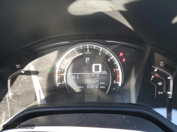 2019 Honda CR-V LX with VIN 2HKRW5H39KH409752, listed as a Copart auction lot 88513935 with 88,364 mi miles and Salvage Title. Bid and sale history available at carsss.com. Image 9.