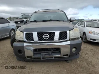 2006 Nissan Armada LE z VIN 5N1AA08A76N703892, wystawiony jako Copart lot #50604815 z przebiegiem 252 274 mil mil oraz Szkoda całkowita • Salvage title. Historia ofert i sprzedaży dostępna na DreamBid. Obrazek 5.