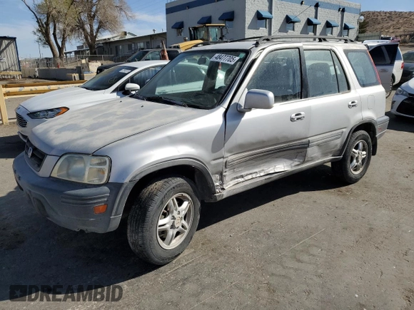 2001 Honda CR-V EX with VIN JHLRD18601C043461, listed as a Copart auction lot 48477705 with 209,309 mi miles and Salvage Title. Bid and sale history available at carsss.com. Image 1.