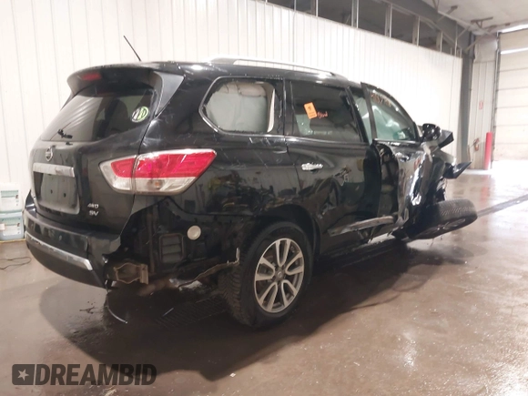 2016 Nissan Pathfinder SL z VIN 5N1AR2MM4GC660727, wystawiony jako IAAI lot #41834916 z przebiegiem Nie podano mil oraz . Historia ofert i sprzedaży dostępna na DreamBid. Obrazek 4.