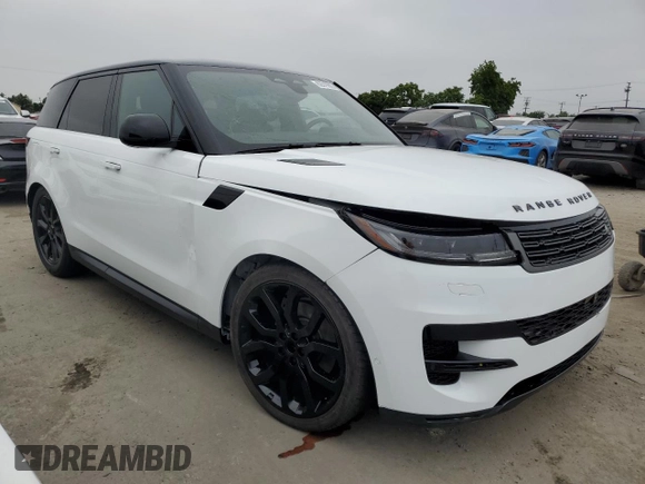 2025 Land Rover Range Rover Sport SE with VIN SAL1P9EU7SA458091, listed as a Copart auction lot 62019905 with 1,803 mi miles and Salvage title. Bid and sale history available at DreamBid. Image 4.