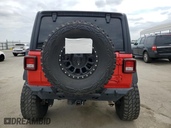 2018 Jeep Wrangler Unlimited Sport S z VIN 1C4HJXDG8JW132289, wystawiony jako Copart lot #54071895 z przebiegiem 88 345 mil mil oraz Szkoda całkowita • Salvage title. Historia ofert i sprzedaży dostępna na DreamBid. Obrazek 6.
