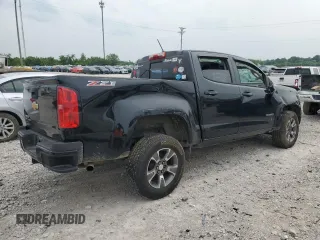 2015 Chevrolet Colorado 2WD Z71 with VIN 1GCGSCE35F1261995, listed as a Copart auction lot 60237005 with 173,319 mi miles and Salvage title. Bid and sale history available at DreamBid. Image 3.