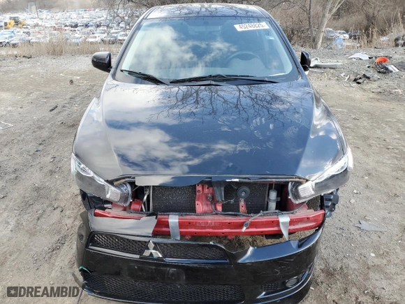 2010 Mitsubishi Lancer GTS with VIN JA32U8FWXAU032583, listed as a Copart auction lot 45248825 with 256,051 mi miles and Salvage Title. Bid and sale history available at carsss.com. Image 5.