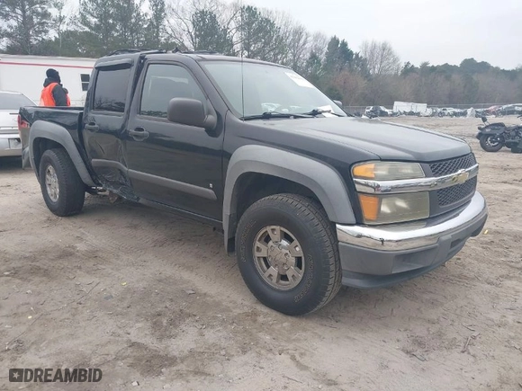 2007 Chevrolet Colorado LT w/2LT with VIN 1GCDS13E978191129, listed as a IAAI auction lot 41202188 with 206,835 mi miles. Bid and sale history available at carsss.com. Image 1.