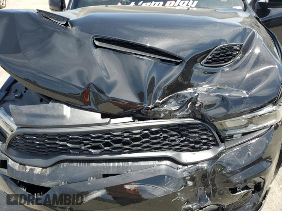 2024 Dodge Durango R/T Premium с VIN 1C4SDJCT7RC155245, выставлен на аукционе Copart как лот 52929095 с пробегом 3 150 миль миль и Списание • Salvage title. История ставок и продаж доступна на DreamBid. Изображение 12.