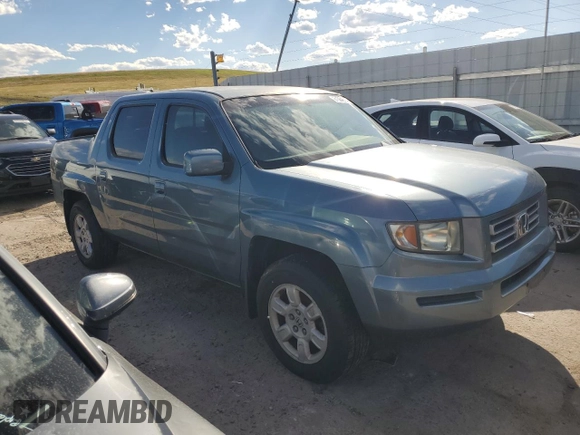 2007 Honda Ridgeline RTS with VIN 2HJYK16417H506015, listed as a Copart auction lot 61564514 with 160,944 mi miles and Clean Title. Bid and sale history available at carsss.com. Image 4.