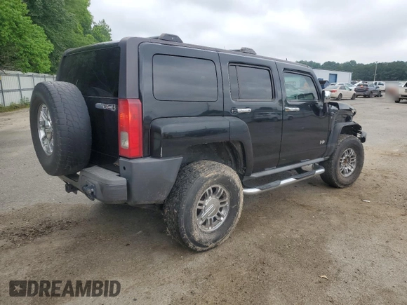 2007 Hummer H3 SUV z VIN 5GTDN13E478127046, wystawiony jako Copart lot #56410665 z przebiegiem 218 159 mil mil oraz Szkoda całkowita • Salvage title. Historia ofert i sprzedaży dostępna na DreamBid. Obrazek 3.