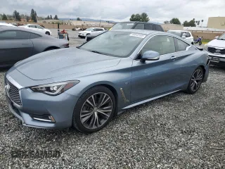 2017 Infiniti Q60 2.0t Premium with VIN JN1CV7EK6HM111158, listed as a Copart auction lot 48640105 with 75,043 mi miles and Salvage Title. Bid and sale history available at carsss.com. Image 1.