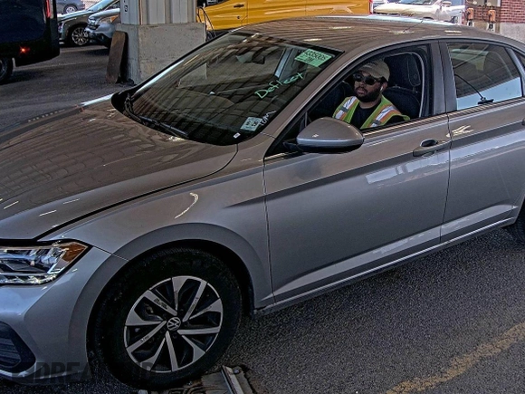 2024 Volkswagen Jetta S with VIN 3VW5M7BU4RM076556, listed as a IAAI auction lot 42852862 with 20,106 mi miles and . Bid and sale history available at DreamBid. Image 10.