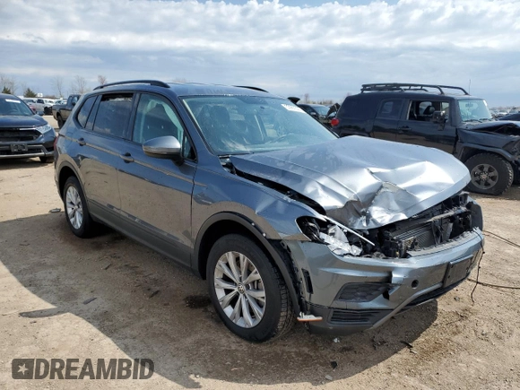 2019 Volkswagen Tiguan S z VIN 3VV1B7AX5KM163781, wystawiony jako Copart lot #53992325 z przebiegiem 81 585 mil mil oraz Szkoda całkowita • Salvage title. Historia ofert i sprzedaży dostępna na DreamBid. Obrazek 4.