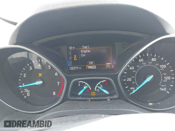 2017 Ford Escape SE with VIN 1FMCU9G95HUA10906, listed as a IAAI auction lot 41841566 with 132,777 mi miles. Bid and sale history available at carsss.com. Image 7.