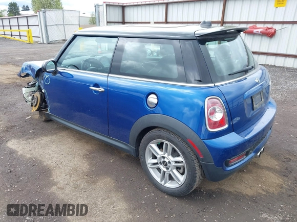 2012 MINI Hardtop S with VIN WMWSV3C53CTY26652, listed as a IAAI auction lot 42132011 with 65,856 mi miles and . Bid and sale history available at DreamBid. Image 3.