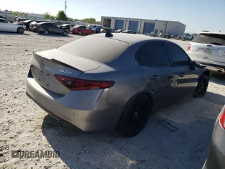 2017 Alfa Romeo Giulia with VIN ZARFAEDN6H7556820, listed as a Copart auction lot 48785203 with 39,241 mi miles. Bid and sale history available at carsss.com. Image 3.