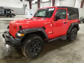 2018 Jeep Wrangler Sport S with VIN 1C4GJXAN2JW291971, listed as a Copart auction lot 51155765 with 98,763 mi miles and Salvage Title. Bid and sale history available at DreamBid. Image 1.
