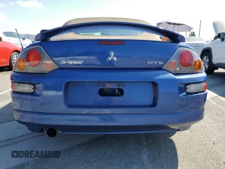 2005 Mitsubishi Eclipse GTS with VIN 4A3AE75H45E040618, listed as a Copart auction lot 71859294 with 134,966 mi miles and Salvage Title. Bid and sale history available at carsss.com. Image 6.