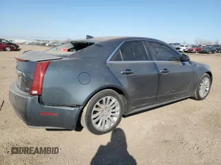 2012 Cadillac CTS Premium with VIN 1G6DS5E30C0129391, listed as a Copart auction lot 48699715 with 132,357 mi miles and Salvage title. Bid and sale history available at DreamBid. Image 3.