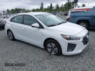 2020 Hyundai Ioniq Blue with VIN KMHC65LC0LU233688, listed as a IAAI auction lot 42573852 with 61,293 mi miles and . Bid and sale history available at DreamBid. Image 1.