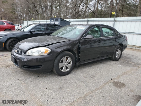 2009 Chevrolet Impala 3.5L LT with VIN 2G1WT57K091128366, listed as a Copart auction lot 49710005 with 168,117 mi miles and Salvage Title. Bid and sale history available at carsss.com. Image 1.