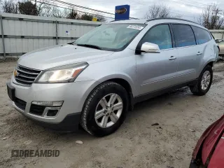 2014 Chevrolet Traverse LT with VIN 1GNKVGKD1EJ375536, listed as a Copart auction lot 86373554 with 140,641 mi miles and Salvage Title. Bid and sale history available at carsss.com. Image 1.