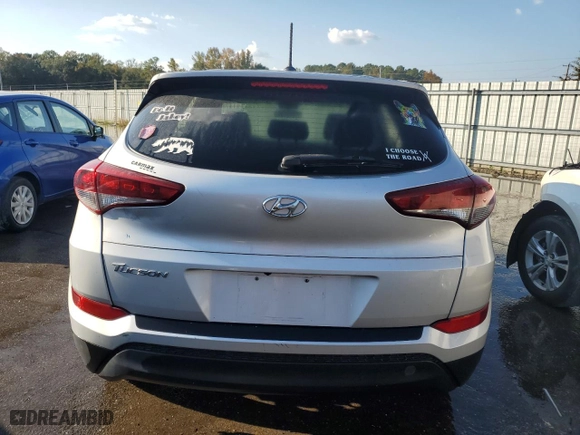 2016 Hyundai Tucson SE with VIN KM8J23A44GU073999, listed as a Copart auction lot 78030044 with 108,297 mi miles and Salvage Title. Bid and sale history available at carsss.com. Image 6.