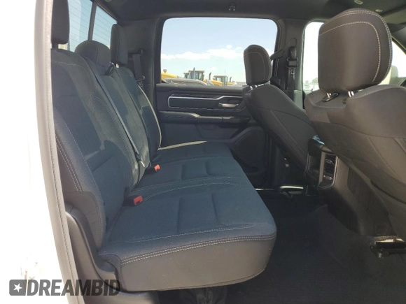 2019 Ram 1500 Big Horn/Lone Star with VIN 1C6SRFFT5KN649163, listed as a Copart auction lot 48713265 with 91,319 mi miles and Salvage Title. Bid and sale history available at carsss.com. Image 10.