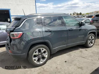 2018 Jeep Compass Limited z VIN 3C4NJCCB0JT367938, wystawiony jako Copart lot #54903035 z przebiegiem 50 310 mil mil oraz Szkoda całkowita • Salvage title. Historia ofert i sprzedaży dostępna na DreamBid. Obrazek 3.