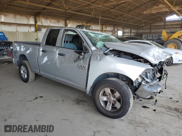 2013 Ram 1500 Tradesman z VIN 1C6RR6FG3DS542313, wystawiony jako Copart lot #59354635 z przebiegiem Nie podano mil oraz Szkoda całkowita • Salvage title. Historia ofert i sprzedaży dostępna na DreamBid. Obrazek 4.
