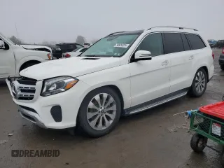 2017 Mercedes-Benz GLS 450 with VIN 4JGDF6EE1HA994750, listed as a Copart auction lot 39524274 with 96,865 mi miles and . Bid and sale history available at DreamBid. Image 1.