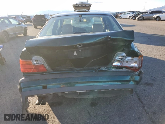 1995 BMW 3 Series 325i with VIN WBACB4329SFM08375, listed as a Copart auction lot 82333444 with 176,746 mi miles and Salvage Title. Bid and sale history available at carsss.com. Image 6.