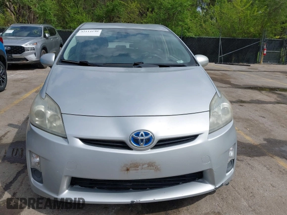 2011 Toyota Prius I with VIN JTDKN3DU6B0309743, listed as a IAAI auction lot 42114140 with 212,447 mi miles. Bid and sale history available at carsss.com. Image 12.